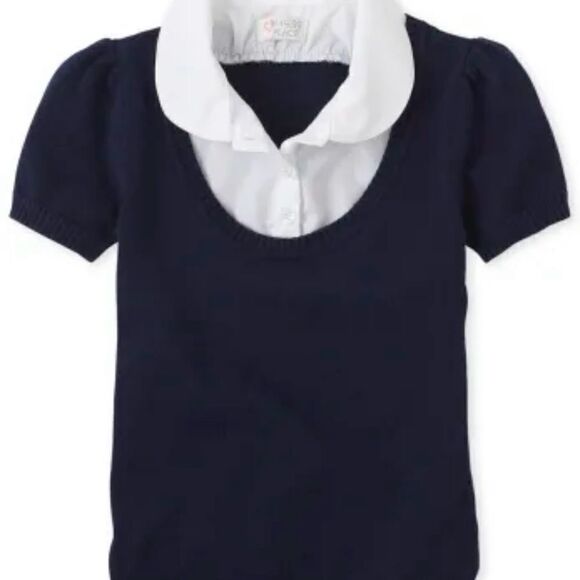 Girls Uniform Short Sleeve 2 In 1
Sweater -NEW - Picture 1 of 2